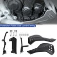 thumbnail image 1 of Lower Engine Belly Protection Plates Side Fairing For Trident 660 2021 Black, 1 of 10