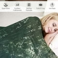 thumbnail image 3 of Shiartex  Foggy Forest Flannel Blankets, Misty Green Forest Natural Landscape Pine Larch Trees Mist Mountain Throw Bed Blanket for Sofa Chair Bed White, 3 of 6