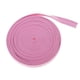 thumbnail image 1 of Cordón de cuero sintético de 12 mm para bisutería, hilo plano para abalorios, venta al por mayor Rosado, 1 of 2