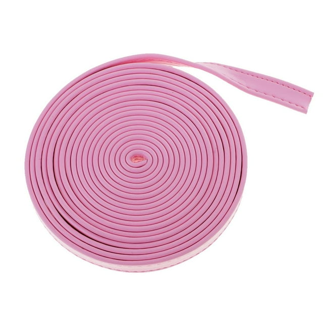Correa de tiras artesanal de 3 m de rgo 12 ancho para accesorios de ropa Sunnimix Rosado