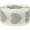 thumbnail image 3 of Gray Heart Stickers | 0.75" Inch Labels | 500 Pack, 3 of 3