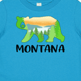 thumbnail image 4 of Inktastic Montana Lake and Trees in Bear Silhouette Boys or Girls Baby T-Shirt, 4 of 5