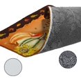thumbnail image 6 of Kitchen Rug Mat Thanksgiving Harvest Pumpkins Sunflowers, Set of 2, Anti-Fatigue Non-Skid Washable Kitchen Runner Rugs, Fall Leaf Soft Comfort Rug for Kitchen, Floor Home, Front of Sink, Laundry, 6 of 6