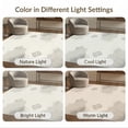 thumbnail image 7 of ODIKA 5'x7' Washable Area Rug Extra Transitional Large Blended Irregular Print Neutral Grey for Guest Room, Lounge, Apartment, Non-Slip Low Profile, Stain Resistant, 7 of 7
