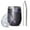 Purple Halloween Ghosts, variant on 12oz Stemless Wine Tumblers Purple Halloween Black Cats and Pumpkins Vacuum Insulated Stainless Steel Travel Tumbler Cups Mug with Lid and Straw for Champaign,Cocktail,Beer with Cleaning Brush