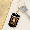 thumbnail image 6 of Money For Smart People Crypto Stainless Steel or 18k Gold Premium Swivel Dog Tag Keychain, 6 of 14