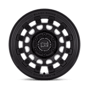 Black Rhino Cast Aluminum Wheel BR004 17x9 5x5.0 M-BLK -12mm, BR004MX17905012N