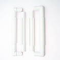 thumbnail image 1 of LIFKOME Embroidery Craft Frame for Artists 1 Set 8x8in White Plastic, 1 of 8