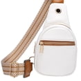 thumbnail image 4 of Bag Women Crossbody Backpack Chest Bag Adjustable Shoulder Strap Versatile White, 4 of 8