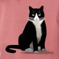 thumbnail image 3 of CafePress - Black And White Tuxedo Ca T Shirt - Womens Comfort Colors® Shirt, 3 of 4