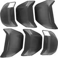 thumbnail image 7 of For Ford Mustang 18-22 Accessories Smoked Black Tail Light Lamp Cover Guard Trim, 7 of 7