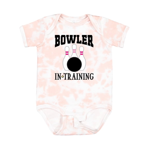 Inktastic Future Bowler Girls Bowling Pins Girls Baby Bodysuit
