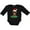 AB-Black, variant on Inktastic Christmas Dachshund Dog Santa Boys or Girls Long Sleeve Baby Bodysuit