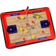 thumbnail image 1 of tableaux Tactiques De Basket-ball, Entraneur Board De Basketball Magntique Panneau Tactique Basketball Avec Marqueur Et Gomme - Entrenador De Baloncesto C, 1 of 5