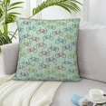 thumbnail image 6 of ZICANCN Bicycle Bikes Throw Pillow Covers, Bed Couch Sofa Knit Decorative Pillow Covers for Living Room Farmhouse, 24"x24", 6 of 8