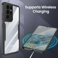 thumbnail image 5 of for Samsung Galaxy S21 Ultra Case, 360 Full Body Rugged Case with Built-in Screen Protector Transparent Heavy Duty Shockproof Bumper Cover for Galaxy S21 Ultra 6.8" (Black), 5 of 13