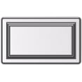 thumbnail image 3 of Baldwin 4425112BIN 4425.BIN Raised 1-1/2 Inch Rectangular Cabinet Knob from The Estate Collection, 3 of 7