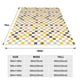 thumbnail image 3 of Balery Colorful Checkered 1 Manta de Felpa Suave y Acogedora – Cobija de Franela Aterciopelada para Cama, Lavable y Cálida para Sofá, Mascotas, Transpirable-80"x60", 3 of 7