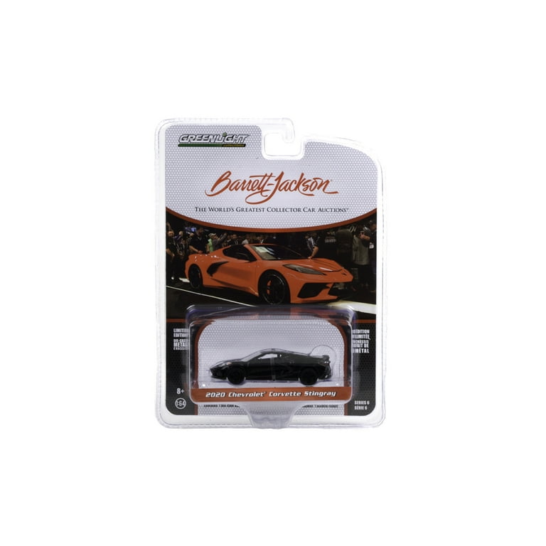 1/64 MINI GT 2020 CHEVROLET CORVETTE MID ENGINE BLACK WITH