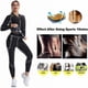 thumbnail image 4 of Women Slimming Sauna Sweat Suits Fat Burning Tops Waist Trainer Thermo Legging Body Shaper Jacket ShapewearXL, 4 of 5