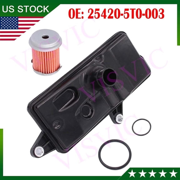 For 2014-19 HONDA CIVIC HR-V FIT 1.5L 1.8L 2.0L CVT TRANSMISSION FILTER & COOLER