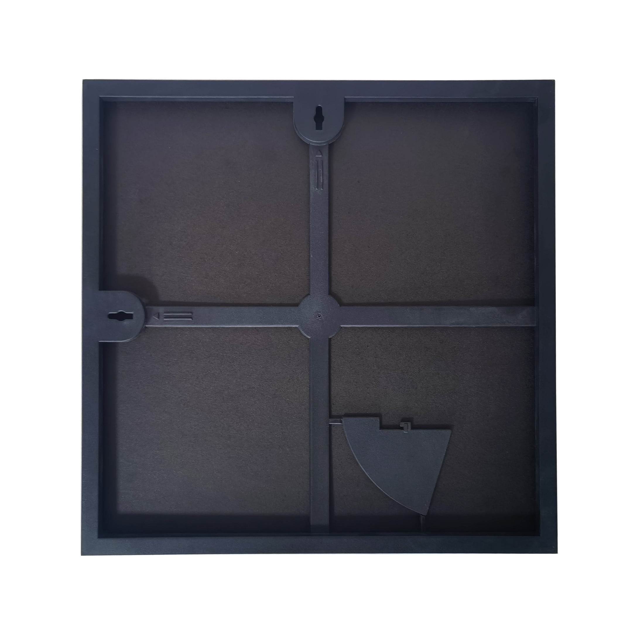 MS 12x12 Front Loading Tabletop/Wall Picture Frame, Black  (图4)
