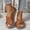 Brown, variant on Viluyesy Womens Flip Flop Sandals, Arch Support Buckle Tendy Soft Sole Casual Wedge Slippers Black
