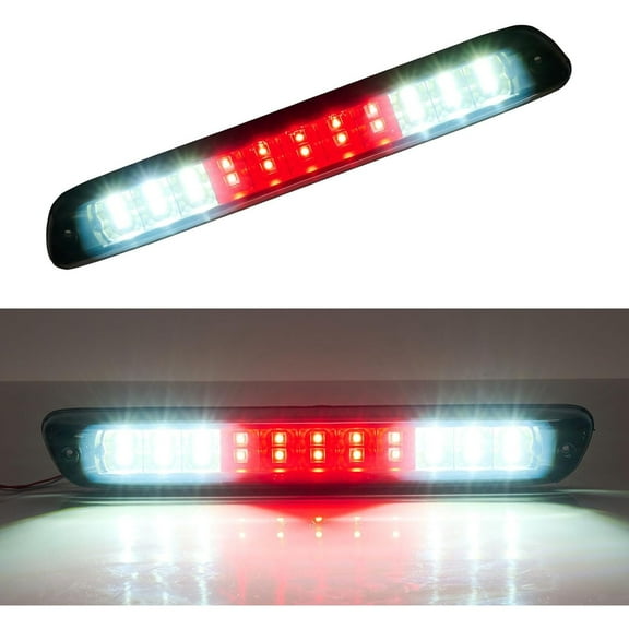 Third 3rd Brake Light LED for 2004-2012 Chevy Colorado, High Mount Rear Brake Lights Assembly for 04-12 GMC Canyon, Waterproof Center Cab Cargo Lamp Stop Light