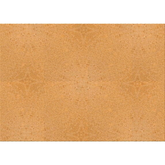 Ahgly Company Indoor Rectangle Patterned Neon Orange Area Rugs, 2' x 4'