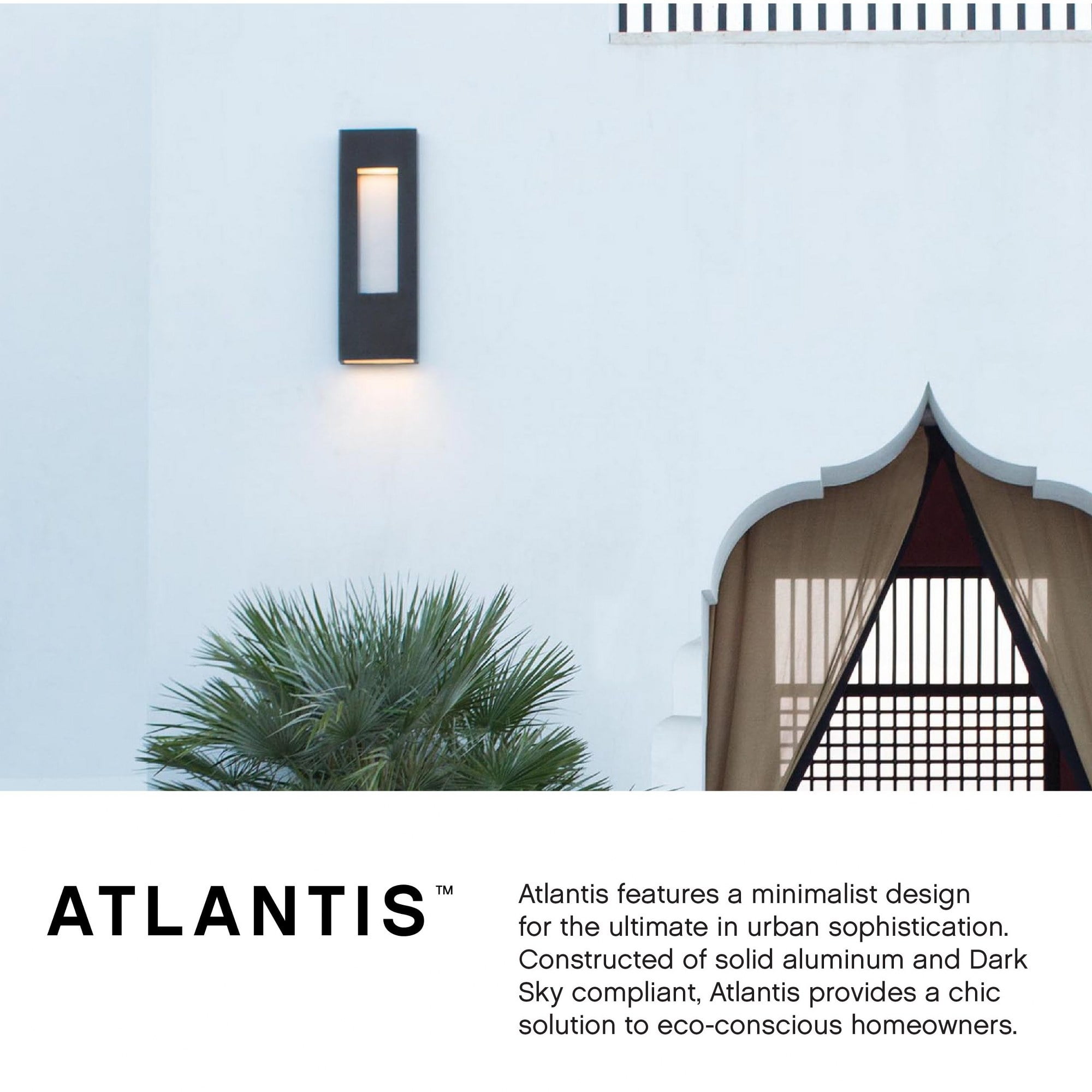 Hinkley Lighting 1644-Led Atlantis 24" Tall Outdoor Wall Sconce