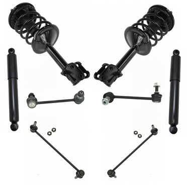 AM Autoparts Complete Suspension Kit – 8pc – Front Rear Loaded Struts, Shocks, Sway Links – For Volvo XC90 2003-2014