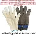 thumbnail image 7 of Schwer ANSI A9 Cut Resistant Glove, Food Grade Stainless Steel wire Mesh Metal Gloves, Knife Cutting Gloves for kitchen Mandoline Slicing Butcher Meat Cutting Oyster Shucking Fish Fillet, 7 of 7