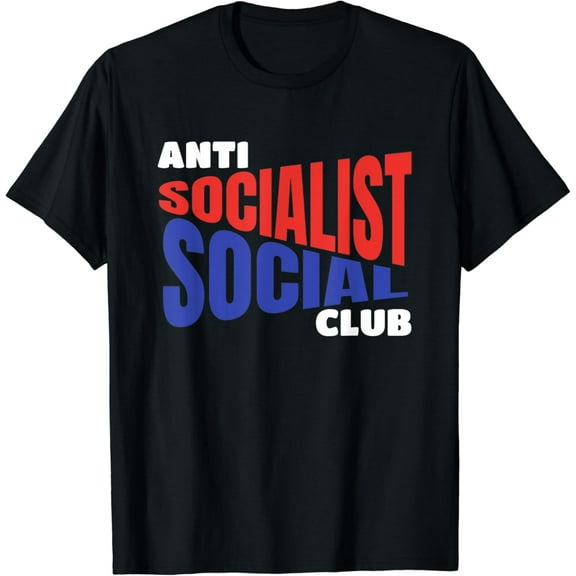 Anti Socialist Social Club Funny Creative Graphic T-Shirt