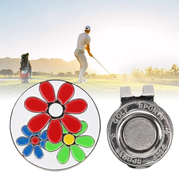 Clip de sombrero de Golf de Metal Clip de sombrero de Golf abrazadera de gorra de Golf magnética 1 Uds 19g para palos de Golf para interiores/exteriores golfistas amantes ANGGREK Otros
