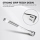 thumbnail image 5 of Extra Thick Stainless Steel BBQ Tool Set , Multi-Function Spatula, Fork & Tongs Cloth Bag Best for Outdoor Barbecue & Grill, 5 of 5
