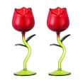 thumbnail image 2 of French Romantic Style Rose-Shaped Wine Glass 150Ml, Elegant Stemmed Goblet For Champagne Red Wine Cocktail, Ins Style Curved Glassware With Stem Design, Beverage Glasses For, 2 of 5