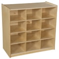 thumbnail image 2 of Wood Designs 16129 Cubby Storage without Trays, 2 of 13