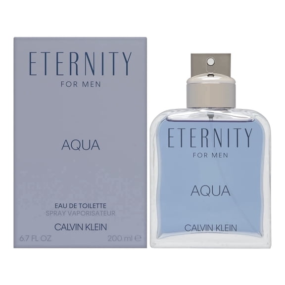 Calvin Klein Eternity Aqua Cologne Spray Aquatic Scent 6.7 oz Eau de Toilette
