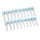 thumbnail image 4 of Conector de tubería de aire acondicionado, 20 piezas Conexión de púas Conexión de aire acondicionado Conexión de codo de grado de púa Lograr más, 4 of 8