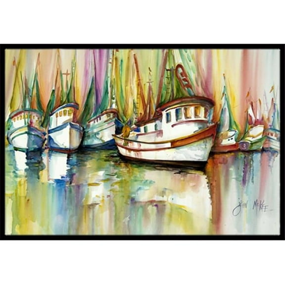 Shrimp Fleet Indoor & Outdoor Mat, 18 x 27 in.