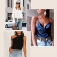 thumbnail image 2 of Women Leather Belt Fashion Double O-Ring Soft Faux Leather Waist Belts For Jeans Dress, 2 of 6