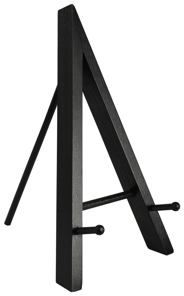 U.S. Art Supply 66 High Showroom Black Aluminum Display Easel and  Presentation Stand, Adjustable Floor and Tabletop Use 