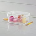 thumbnail image 5 of Small Open Bin Plastic, Clear, Set of 16, 5 of 8