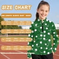 thumbnail image 6 of Psesaysky Girls Half Zip Sweatshirt Golf Green Print Fleece Quarter Zip Pullover Sweatshirts Fall Winter Clothes for Teen Girl Kids Athletic Winter Jacket 8-9 Years, 6 of 6