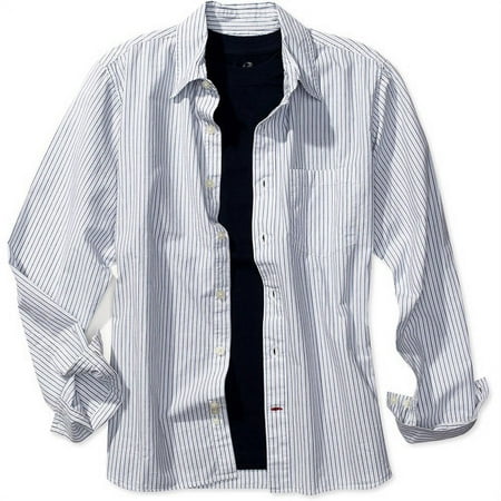 No Boundaries - Men's Long-Sleeve Button-Down Shirt with Tee