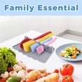 thumbnail image 4 of pitrice BPA Free Rest Holder Non-Toxic Silicone Spoon Rest Anti-Slip Spoon Storage Mat Space-Saving Grill Utensil Rack for Home Kitchen Tableware Grey, 4 of 6