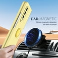 thumbnail image 2 of Dteck for Samsung Galaxy Z Fold 4 Case with Hinge Protection & Built-in Front Screen Protector, Full Body Drop Protection Z Fold4 Matte Cover with Ring Holder, Work with Magnetic Car Mount, Yellow, 2 of 8
