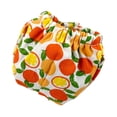 thumbnail image 4 of Pañales reutilizables con diseño de ardilla, lavables y con estampado de frutas para cobayas, tamaño pequeño Naranja, 4 of 9