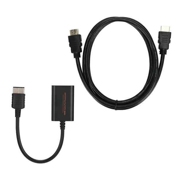 Para Sega Dreamcast DC consola de juegos HDMI adaptador convertidor de Audio y vídeo totalmente Digital
