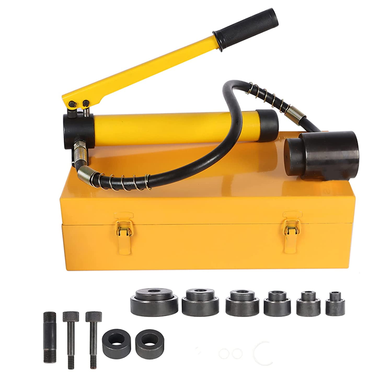 waltyotur 10 Ton 1/2 to 2 Inch Hydraulic Knockout Punch Kit Electrical ...